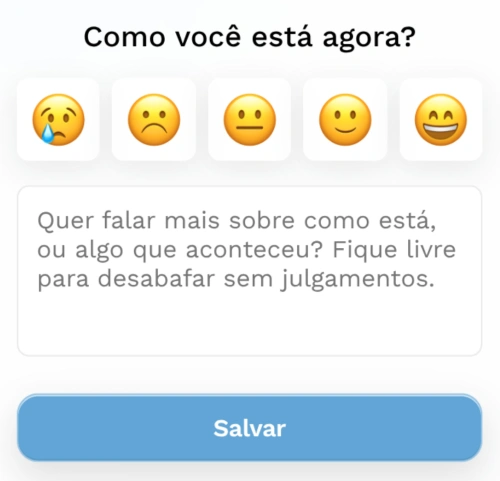 Foto ilustrativa: Você registra suas emoções